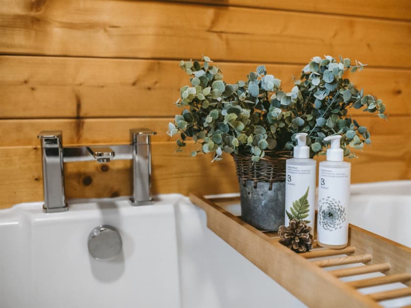 Bathroom | Rawlsbury Lodge - Brewery Farm Lodges, Ansty, near Dorchester