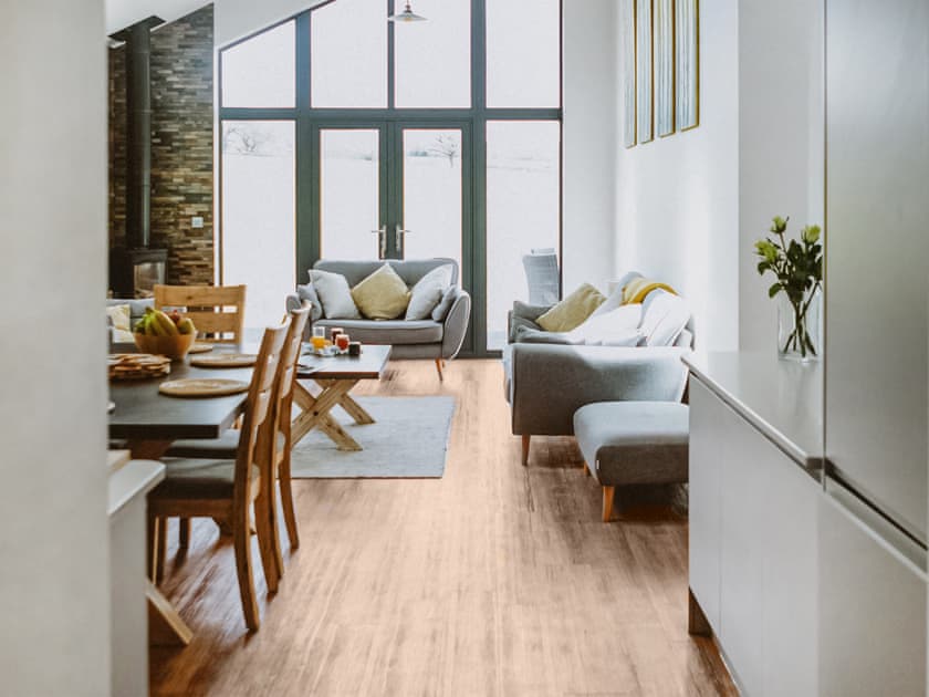 Open plan living space | Melbury Lodge - Brewery Farm Lodges, Ansty, near Dorchester