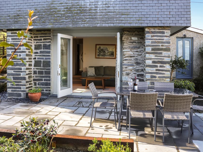 Outdoor area | Bron Madog, Minffordd, near Porthmadog