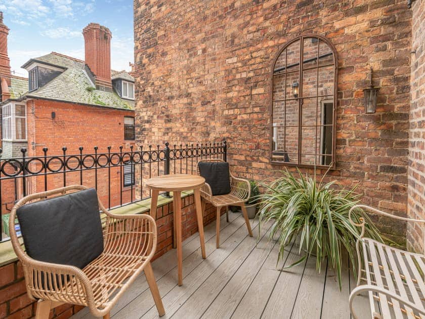 Terrace | Broxa - Derwent House Apartments, Scarborough