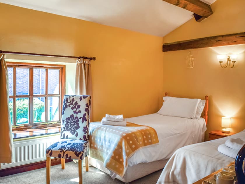 Twin bedroom | Hopley House, Middlewich