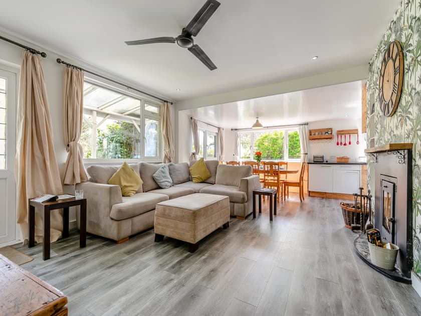Living room | By The Beach, Downderry and Seaton, near Looe