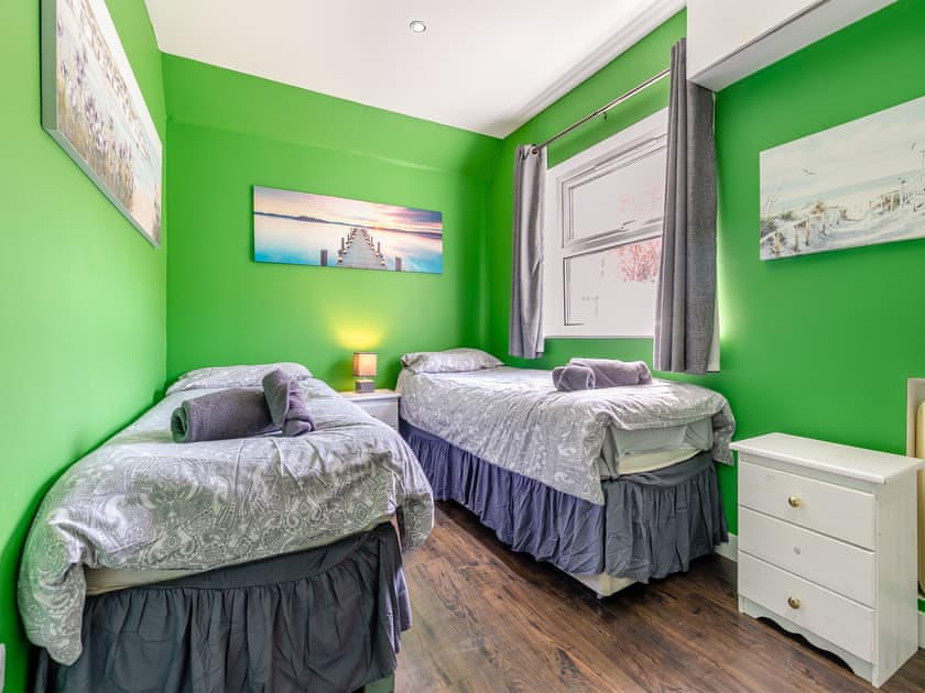Twin bedroom can be double on request  | By The Beach, Downderry and Seaton, near Looe