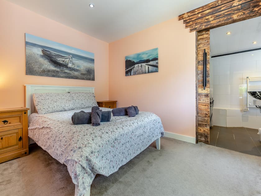 Double bedroom | By The Beach, Downderry and Seaton, near Looe