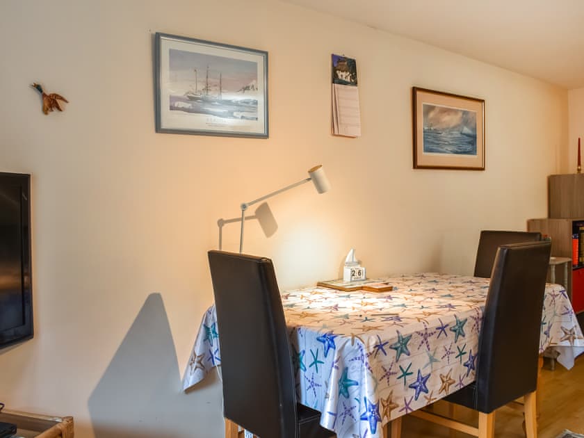Dining Area | Cowie Mill Apartment, Stonehaven, near Banchory