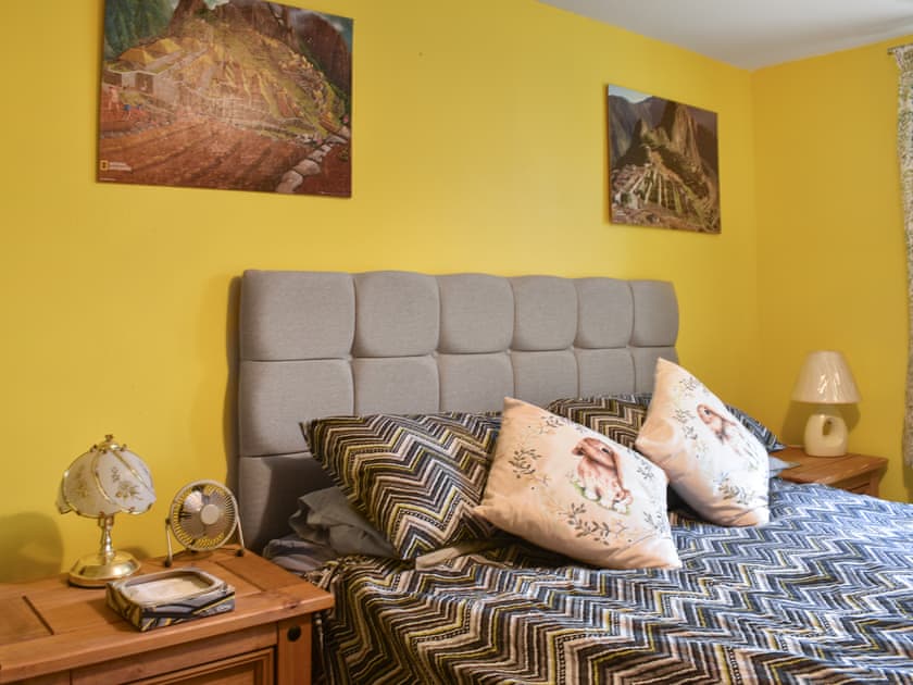 Double bedroom | Cowie Mill Apartment, Stonehaven, near Banchory
