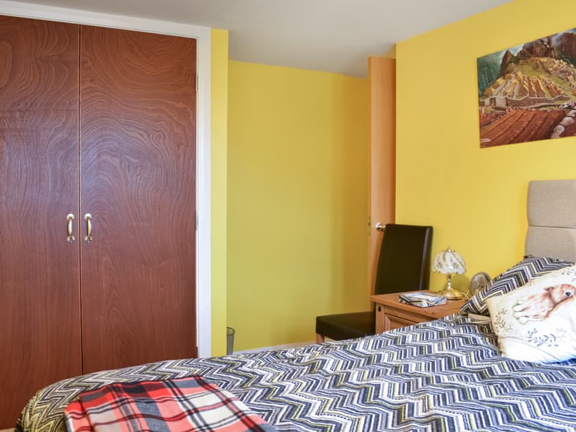 Double bedroom | Cowie Mill Apartment, Stonehaven, near Banchory