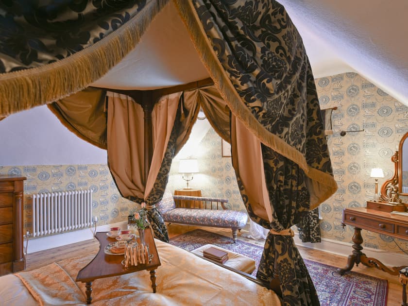 Four Poster bedroom | St Mary’s Victorian Chambers, Mold