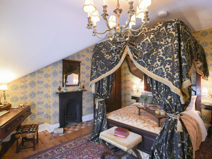 Four Poster bedroom | St Mary’s Victorian Chambers, Mold