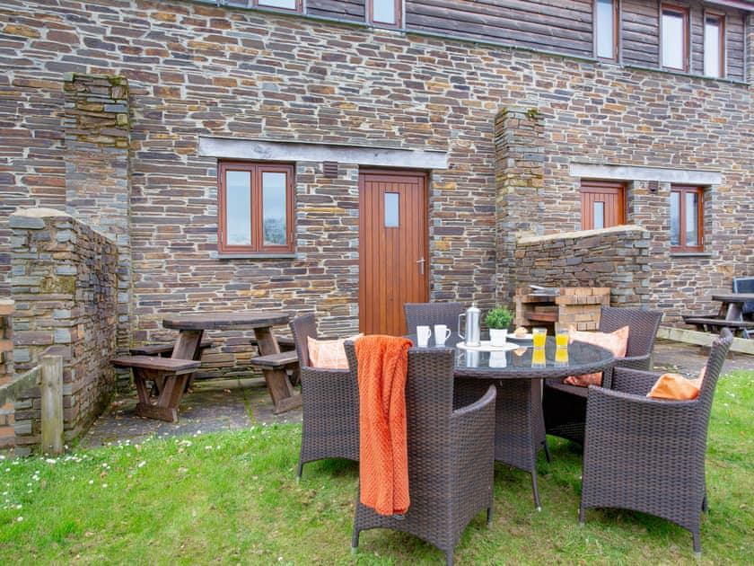 Terrace | Golf Club Lodges- Kingfisher - Golf Club Lodges, Blackawton, near Totnes