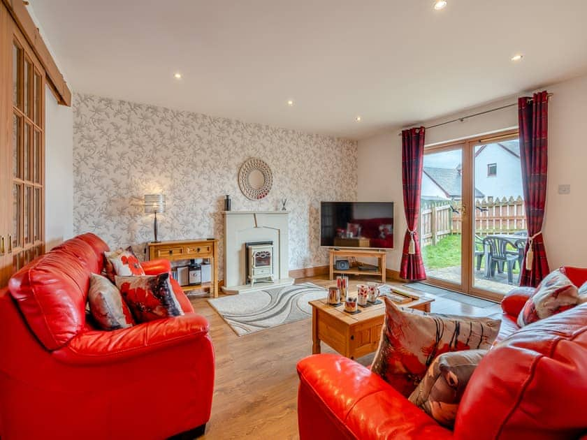 Living area | Clunnie Mor - Allt Mor Cottages, Aviemore