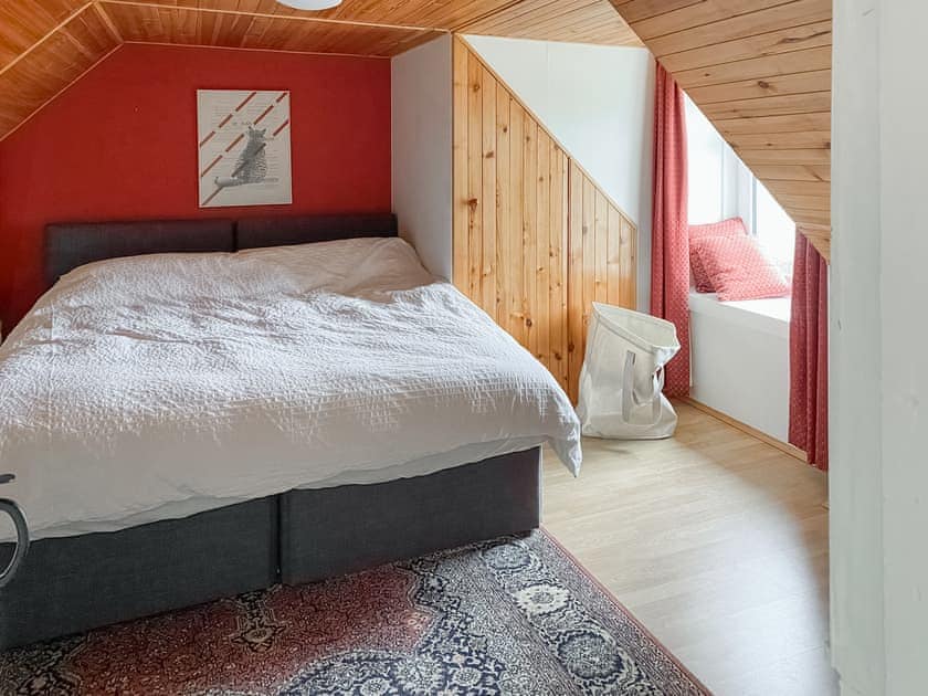 Red double bedroom  | Tigh An Dun, Dunan, Isle of Skye