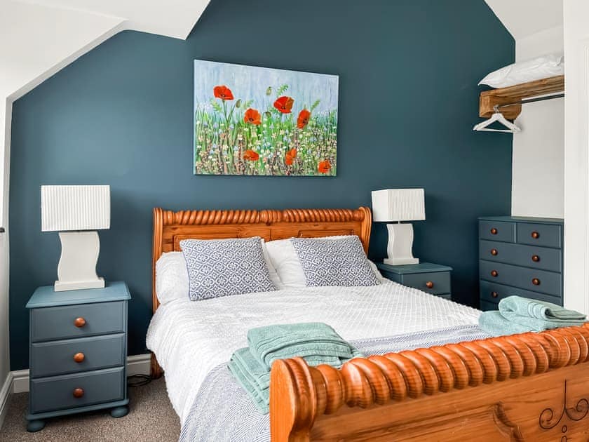 Double bedroom | Holly Cottage, Ashover, near Matlock.