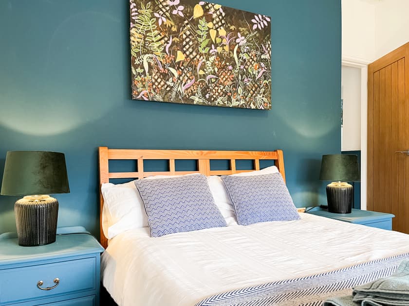 Double bedroom | Holly Cottage, Ashover, near Matlock.