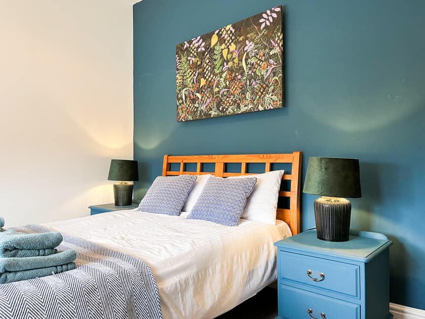 Double bedroom | Holly Cottage, Ashover, near Matlock.