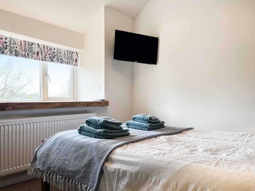 Double bedroom | Holly Cottage, Ashover, near Matlock.