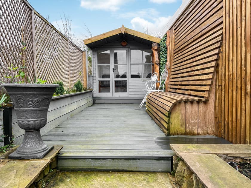 Terrace | Holly Cottage, Ashover, near Matlock.