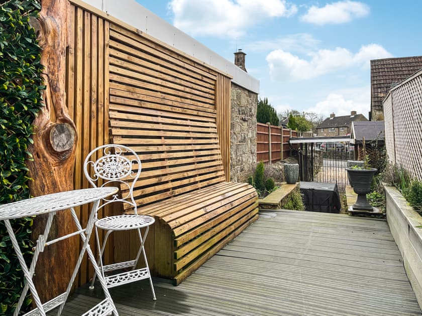 Terrace | Holly Cottage, Ashover, near Matlock.