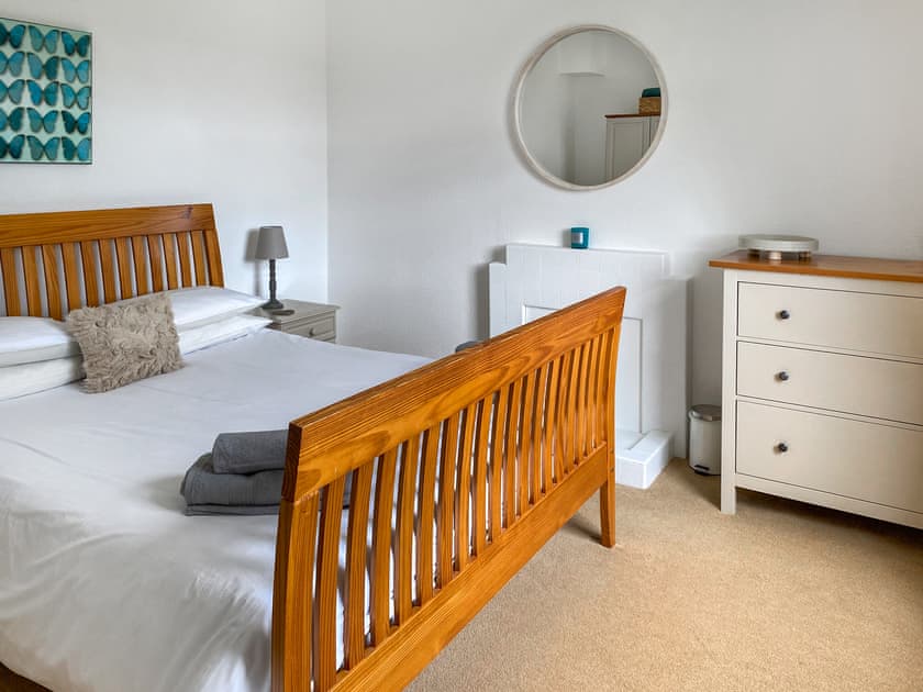 Bright and comfortable downstairs bedroom | Kirnan Cottage, Kilmichael Glassary, near Lochgilphead