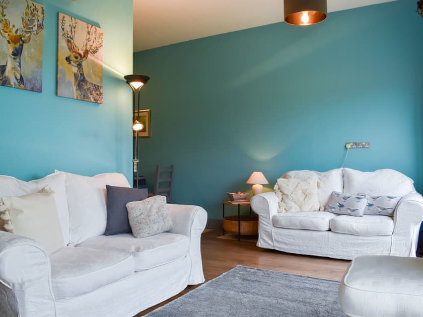 Living room | Ty Ffair Mai Annexe, Llangwm Usk