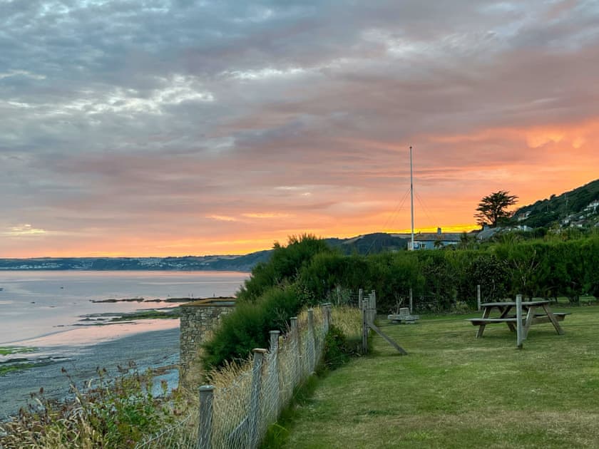 View | Coastguard Cottage, Downderry, near Looe