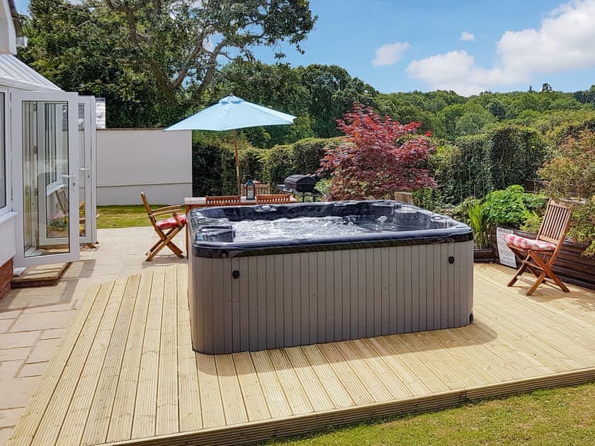 Jacuzzi | Rhosyn Gwyn, Llechryd, near Cardigan