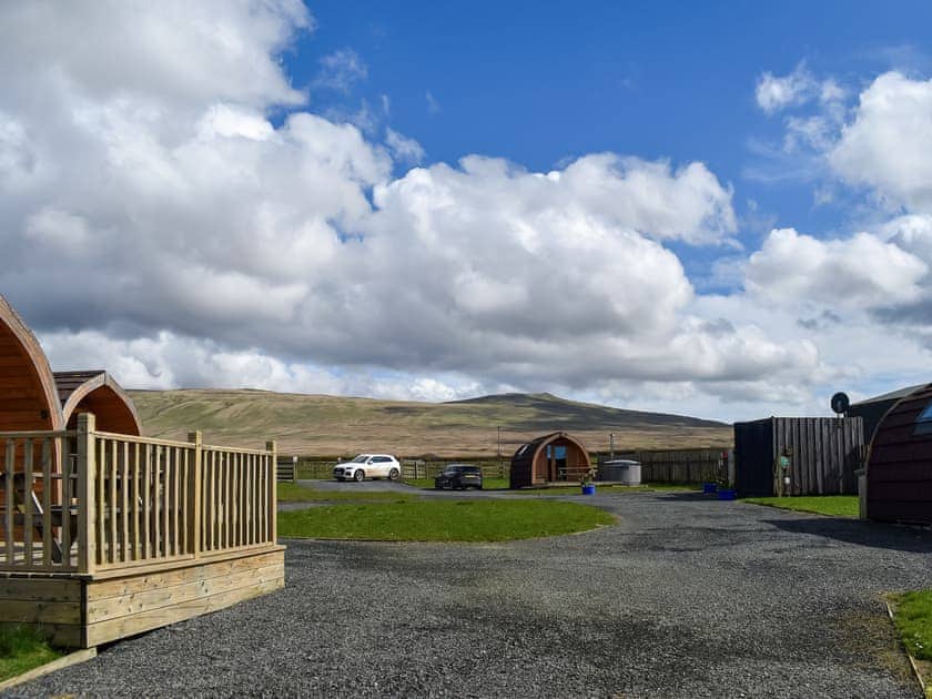 Attractive holiday homes  | Manx View - Moorside Glamping Pods, Corney, near Millom