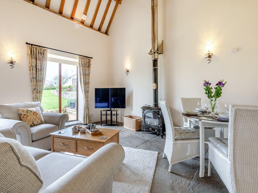 Open plan living space | Chapel Barn - Pedwell Hill, Ashcott, near Bridgwater