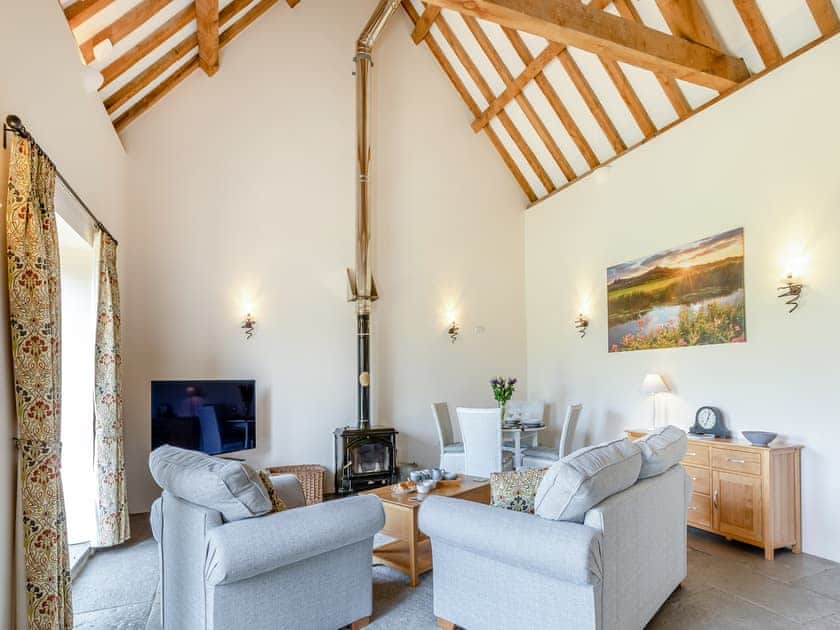 Open plan living space | Chapel Barn - Pedwell Hill, Ashcott, near Bridgwater