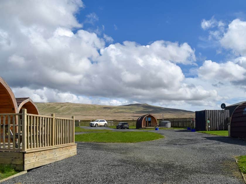 Attractive holiday homes  | Selker View - Moorside Glamping Pods, Corney, near Millom