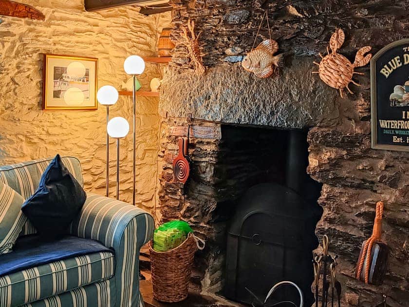 Living room | Talland House, Polperro, near Looe