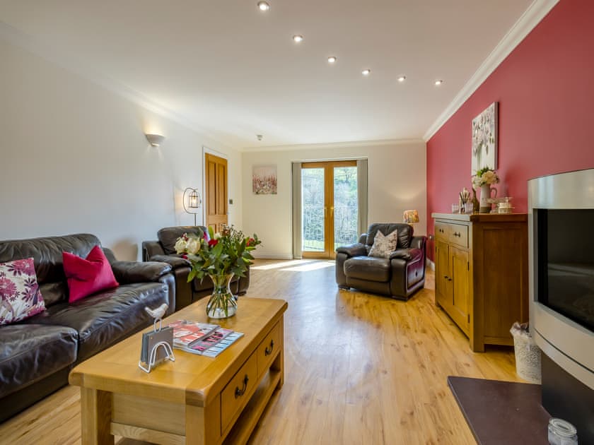 Living room | Derwen Haidd - Afan Holiday Cottages, llanafan/Aberystwyth