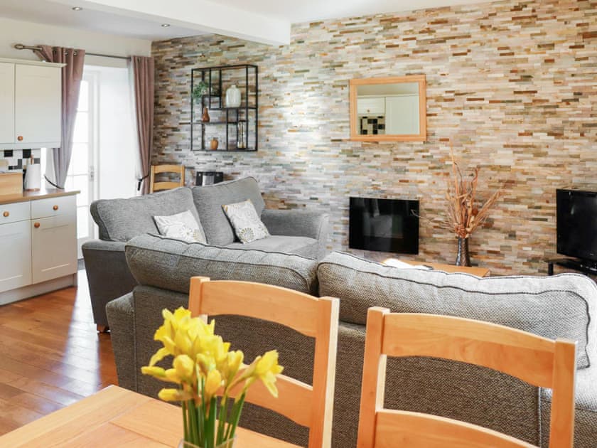 Dining Area | Lower Old Farmhouse - Portclew Cottages, Freshwater East near Pembroke