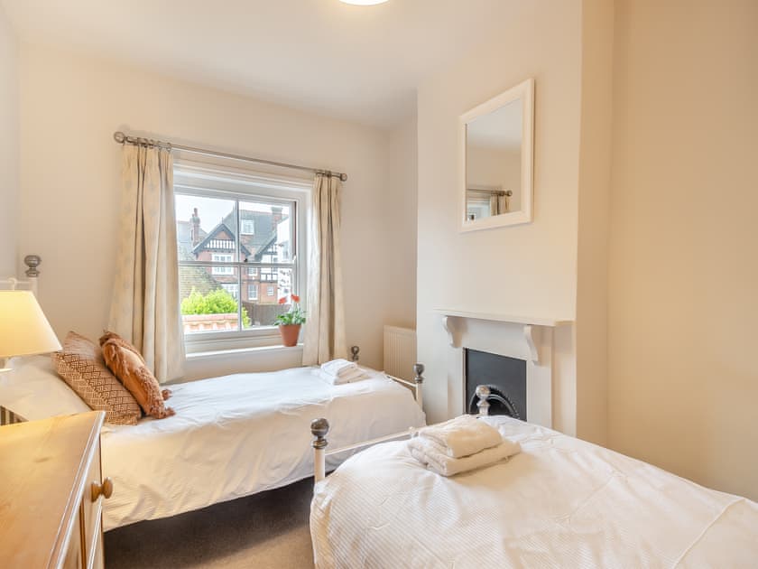 Twin bedroom | Low Key LuxuryGardener’s Cottage, Overstrand