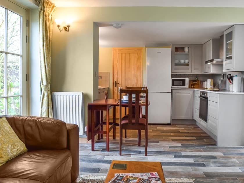 Open plan living space | The Coach House Annexe - Malpas Retreats, Tilston, near Malpas