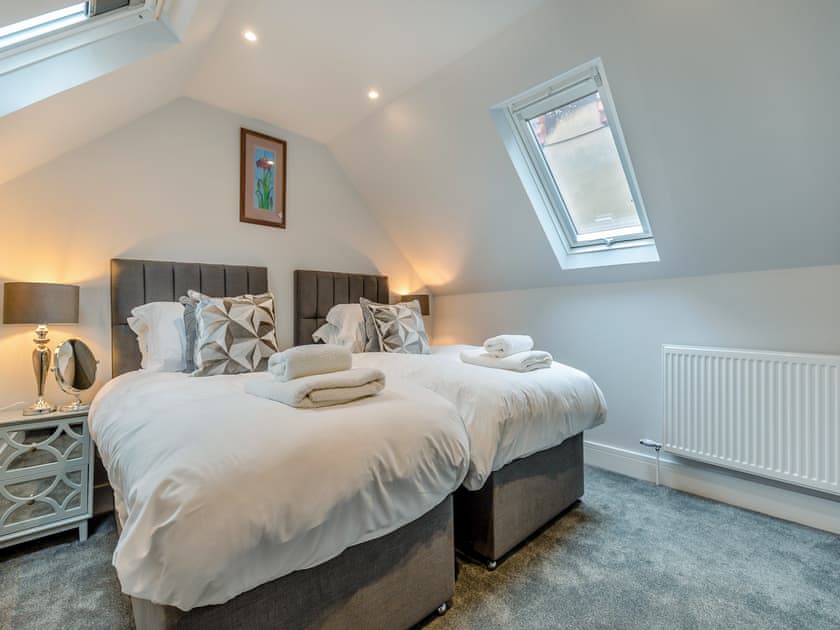Twin bedroom | Nest Holiday Home, Whitby