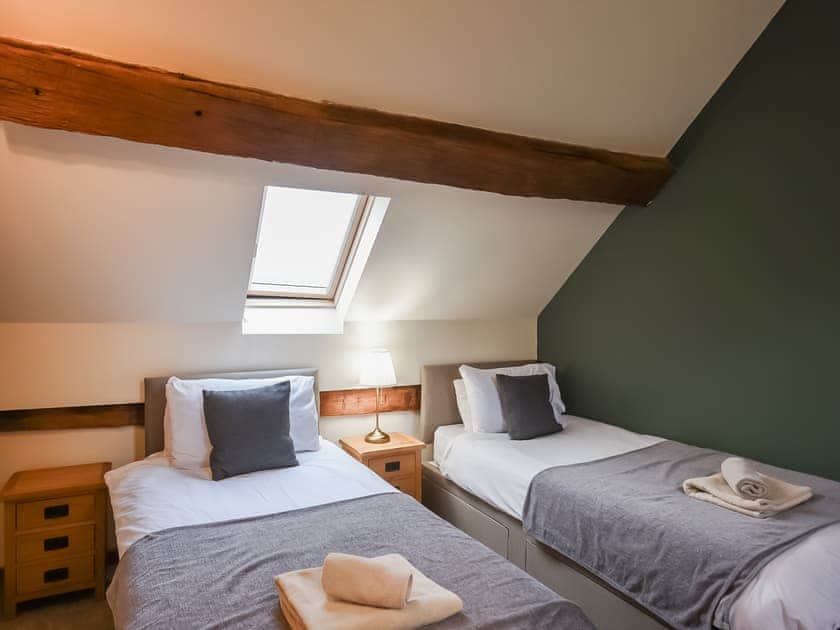 Twin bedroom | Drifthouse - Botvyle Farm, Church Stretton