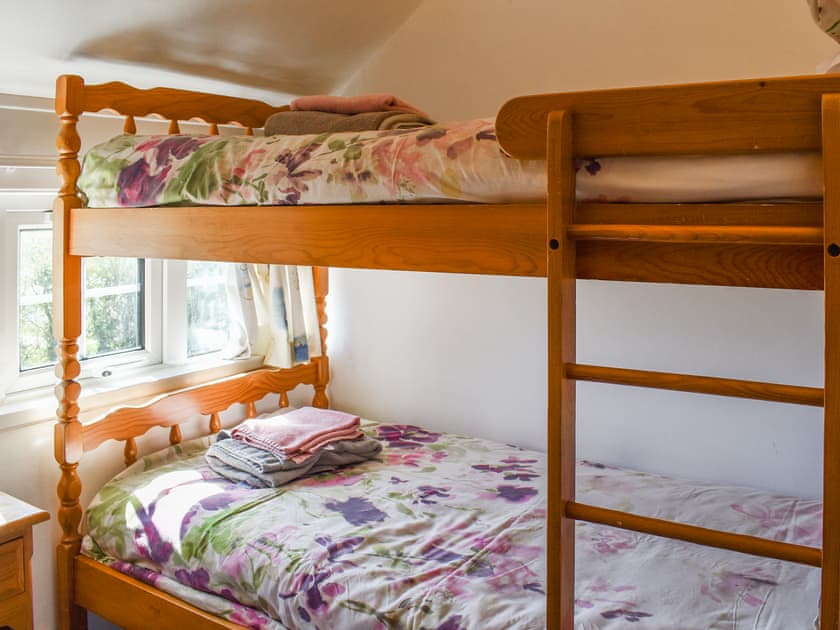 Bunk bedroom | Nessa Cottage - West Bowithick Holiday Cottages, St Clether, near Launceston