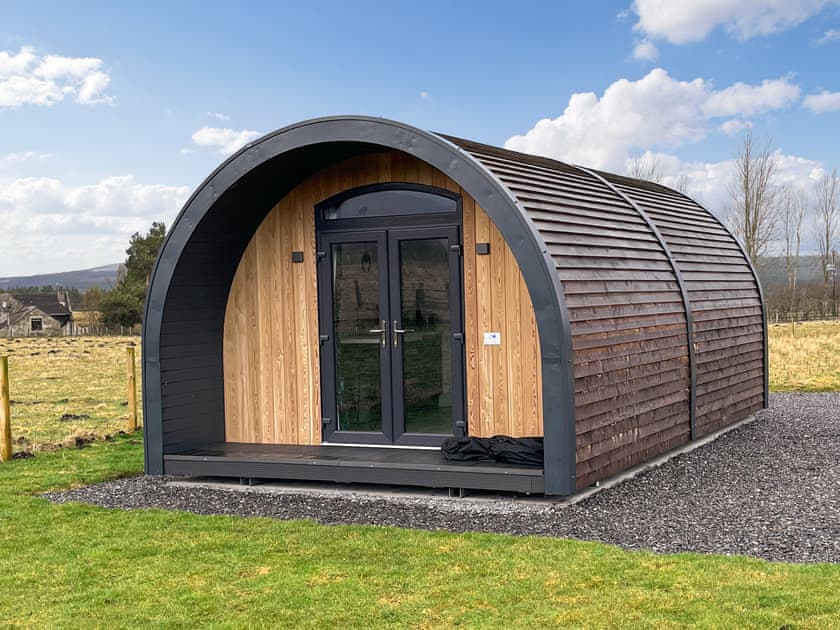 Exterior | Bombie Glamping pod, Cromdale, near Grantown-on-Spey