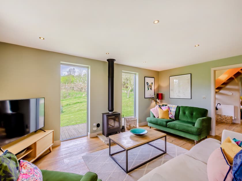 Open plan living space | Silver Birch Lodge, Norwood, near Harrogate
