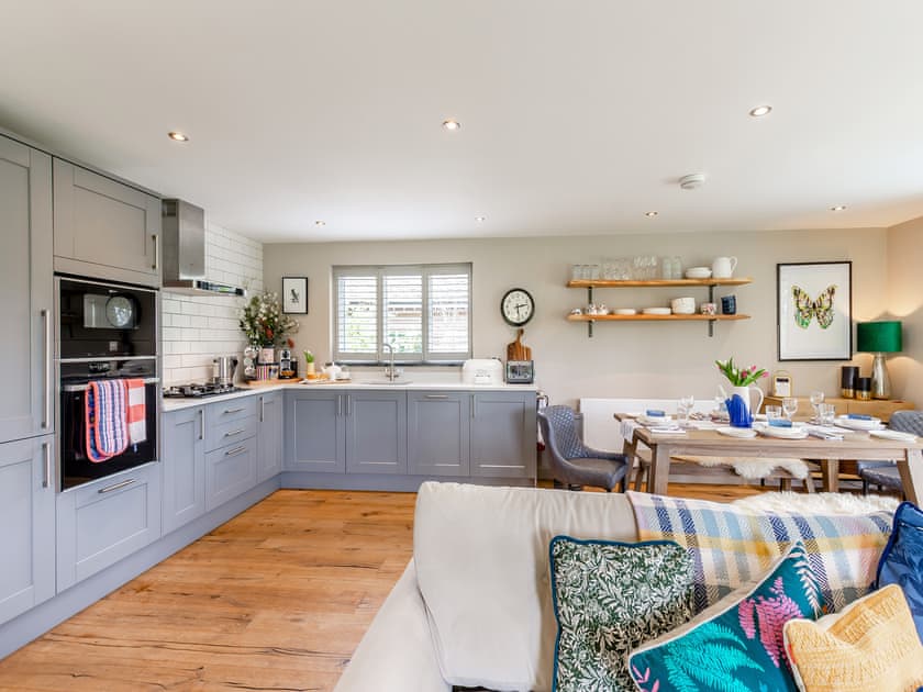 Open plan living space | Silver Birch Lodge, Norwood, near Harrogate