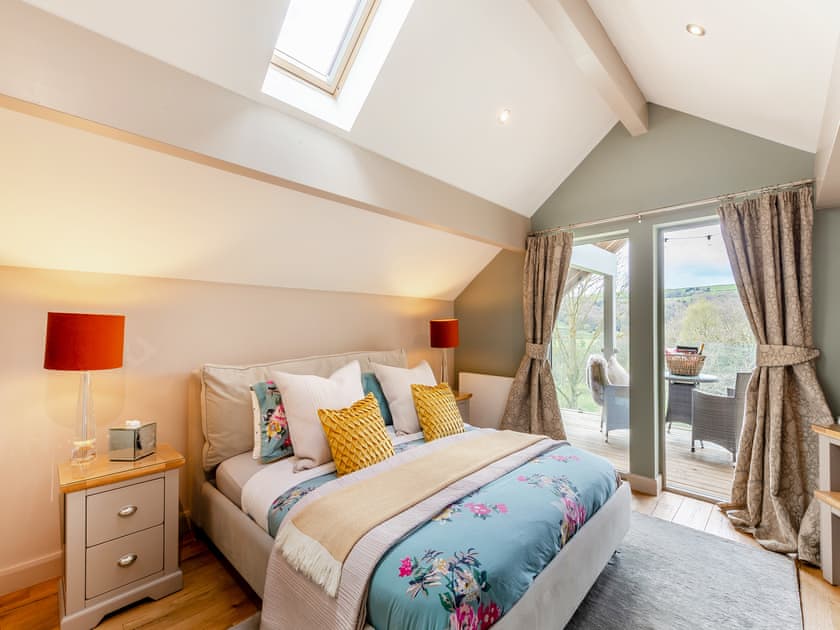 Double bedroom | Silver Birch Lodge, Norwood, near Harrogate