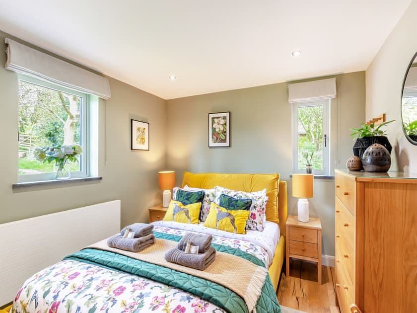 Double bedroom | Silver Birch Lodge, Norwood, near Harrogate