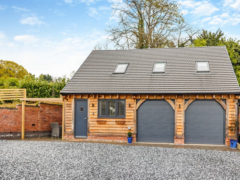 Private, secure, lit, parking courtyard  | Fallow’s Holt, Bridgnorth and Ironbridge