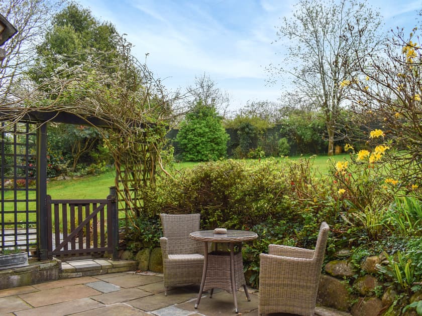 Patio | Lower Axford Cottage, Callington