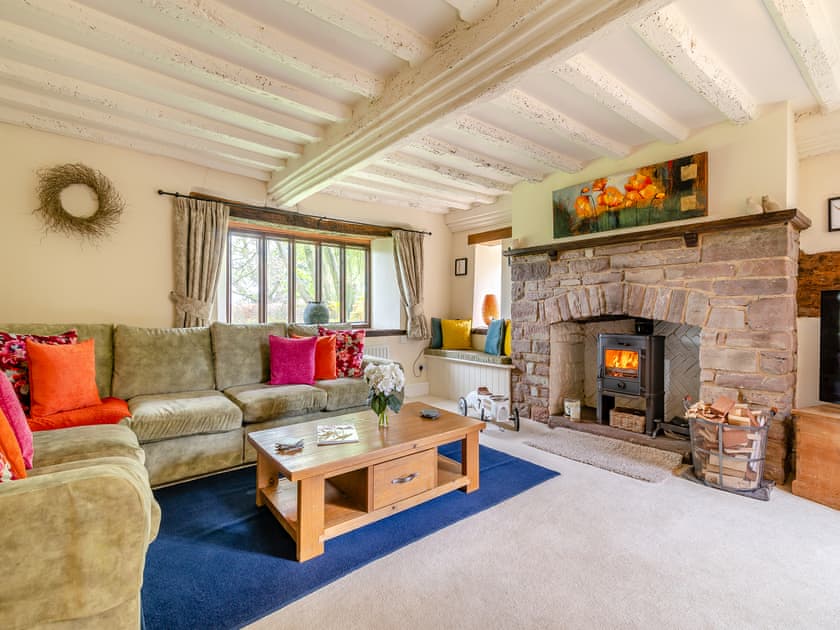 Living area | The Manor House - White Birch Manor Getaways, Awre, near Westbury-on-Severn