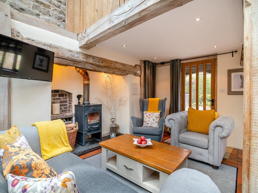 Living area | The Manor House - White Birch Manor Getaways, Awre, near Westbury-on-Severn