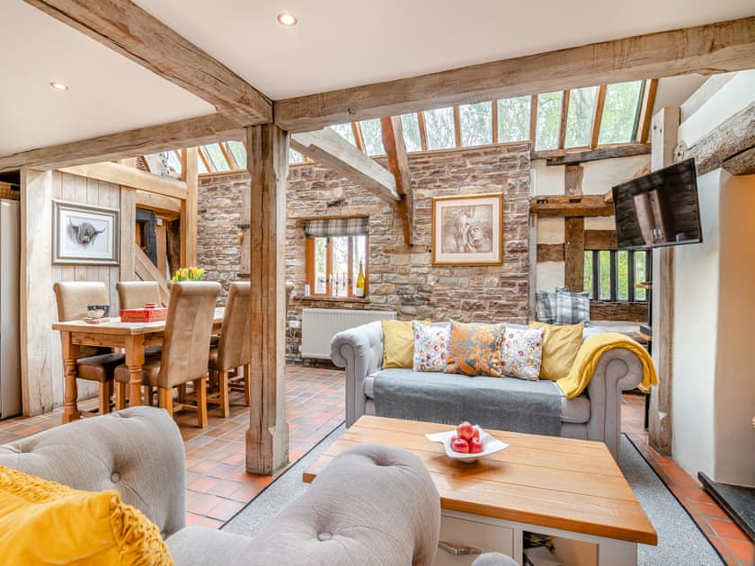 Living area | The Manor House - White Birch Manor Getaways, Awre, near Westbury-on-Severn