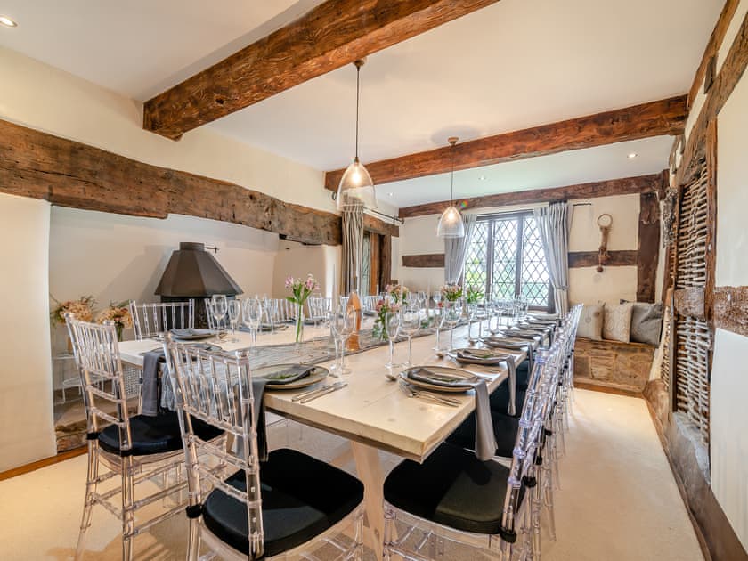 Dining Area | The Manor House - White Birch Manor Getaways, Awre, near Westbury-on-Severn
