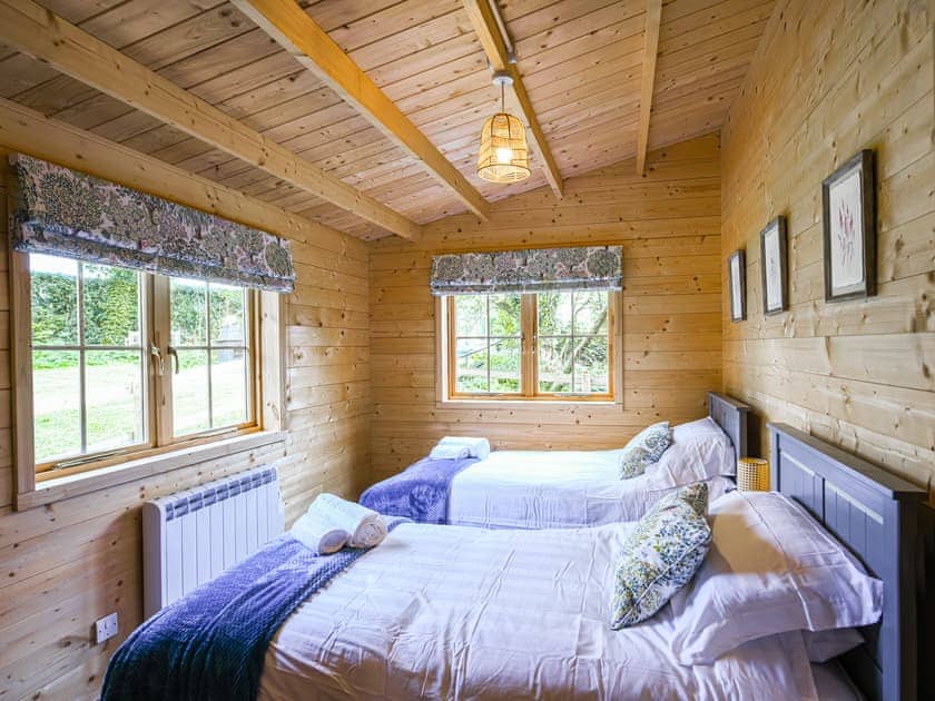 Twin bedroom | Stable Lodge at Greenacre, Bromyard